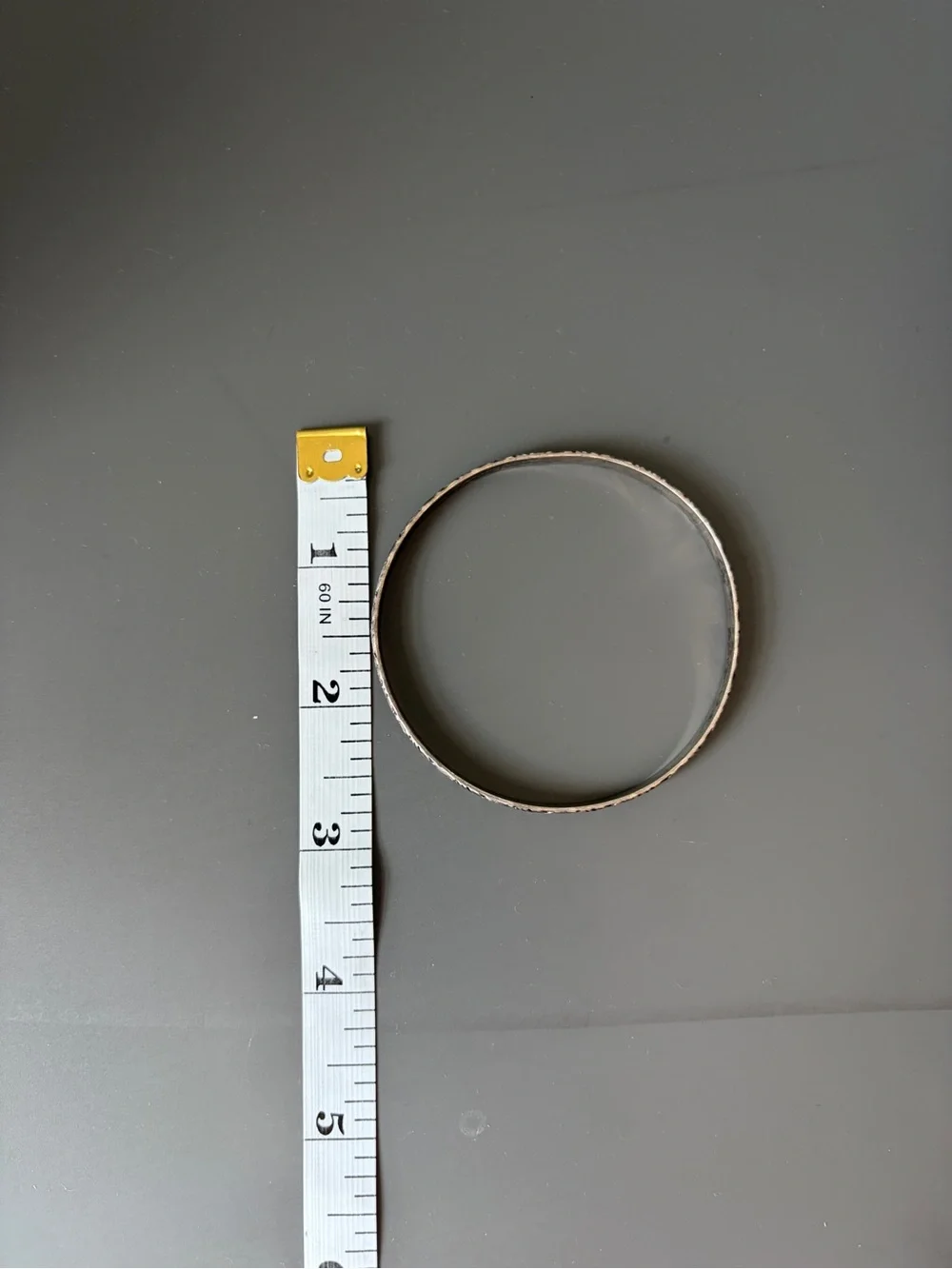 Beau Sterling Floral Rose Bangle Bracelet Vintage Etched Hingeless Slip-On